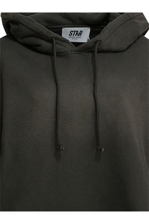 Dark grey cotton hoodie GOLDEN GOOSE | GWP02699P00251360666